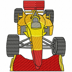 Race Cars Embroidery Design 11